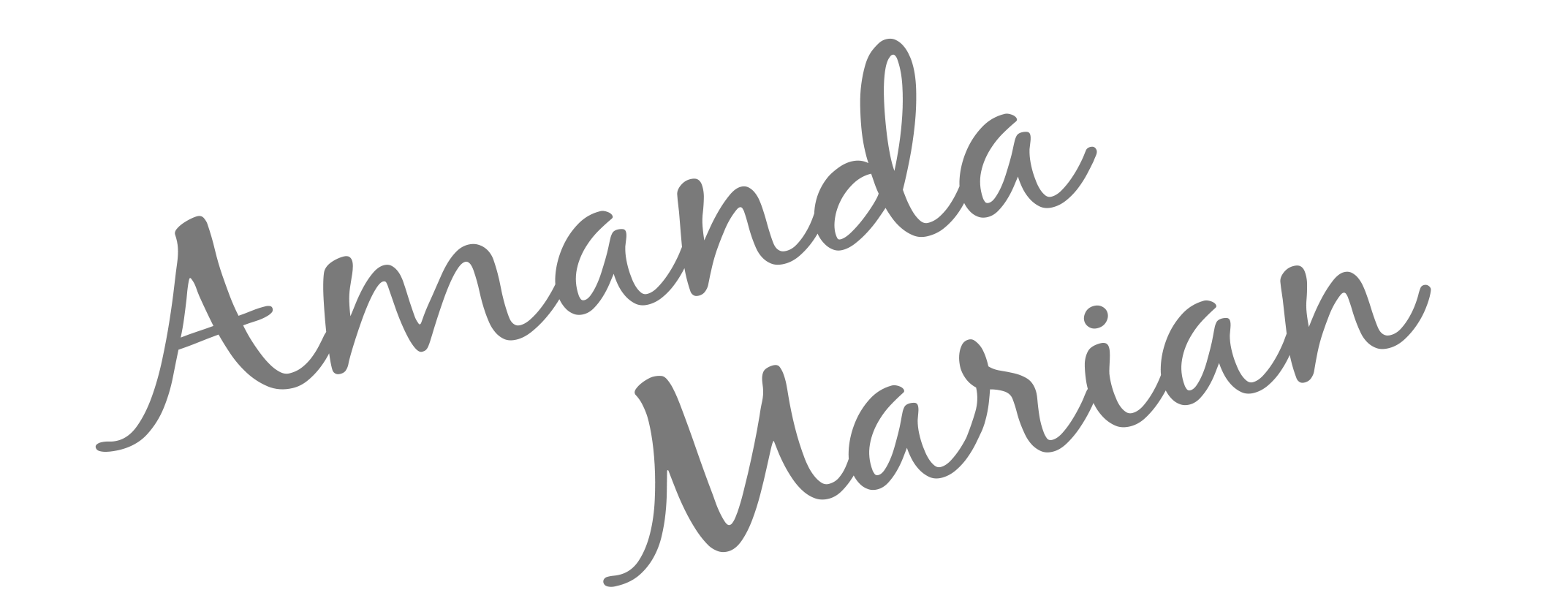 Amanda Marian Wordmark